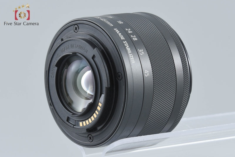 Canon EF-M 15-45mm f/3.5-6.3 IS STM Black