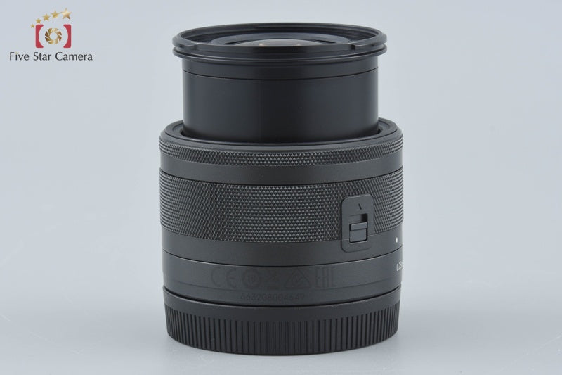 Canon EF-M 15-45mm f/3.5-6.3 IS STM Black