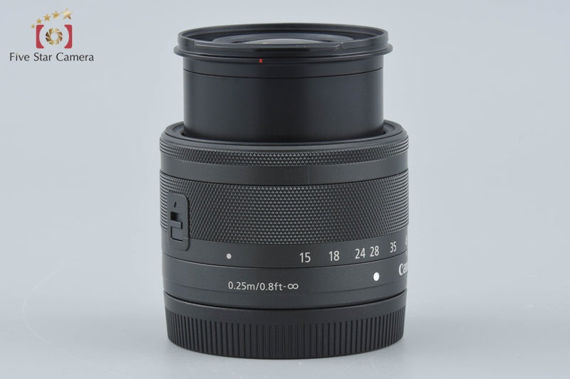 Canon EF-M 15-45mm f/3.5-6.3 IS STM Black