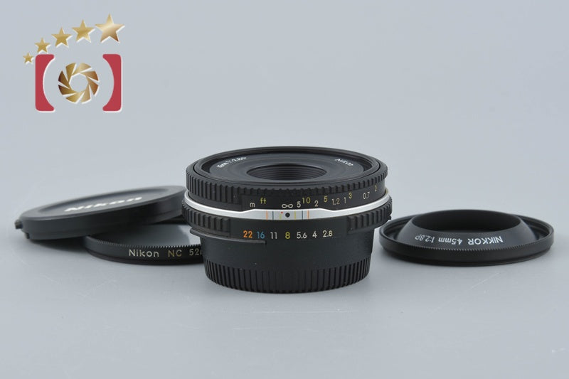 Nikon Ai-S NIKKOR 45mm f/2.8 P Black