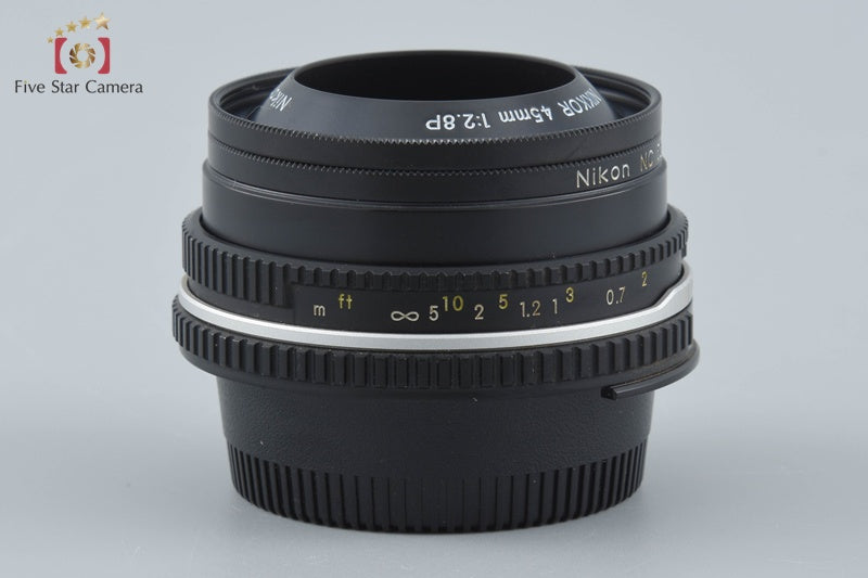 Nikon Ai-S NIKKOR 45mm f/2.8 P Black