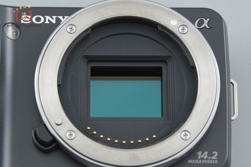SONY α NEX-3 Black 14.2 MP Digital Mirrorless Camera [Japanese Language Only]