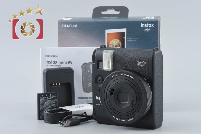 Fujifilm Instax Mini 99 Black Instant Film Camera w/ Box