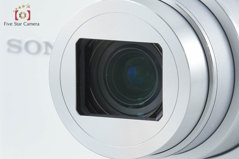 Sony Cyber-Shot DSC-WX350 White 18.2 MP Digital Camera [Multiple Languages]