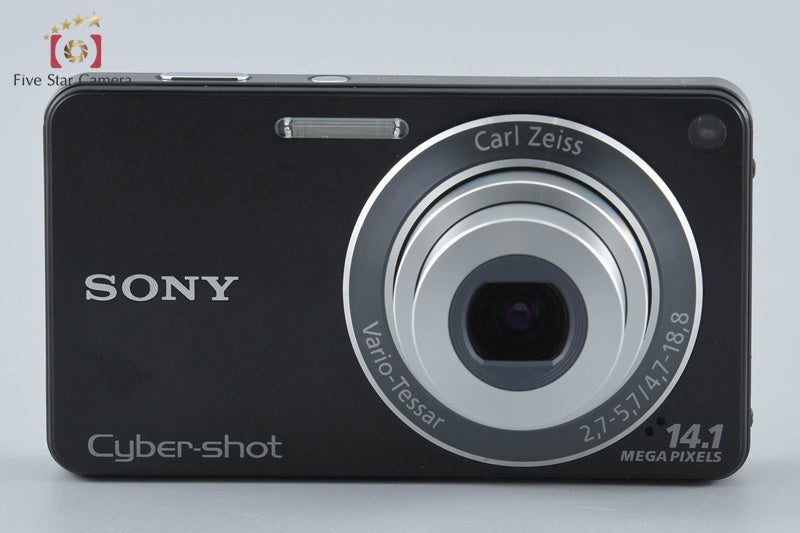 Sony Cyber-Shot DSC-W350 Black 14.1 MP Digital Camera [Japanese Language Only]