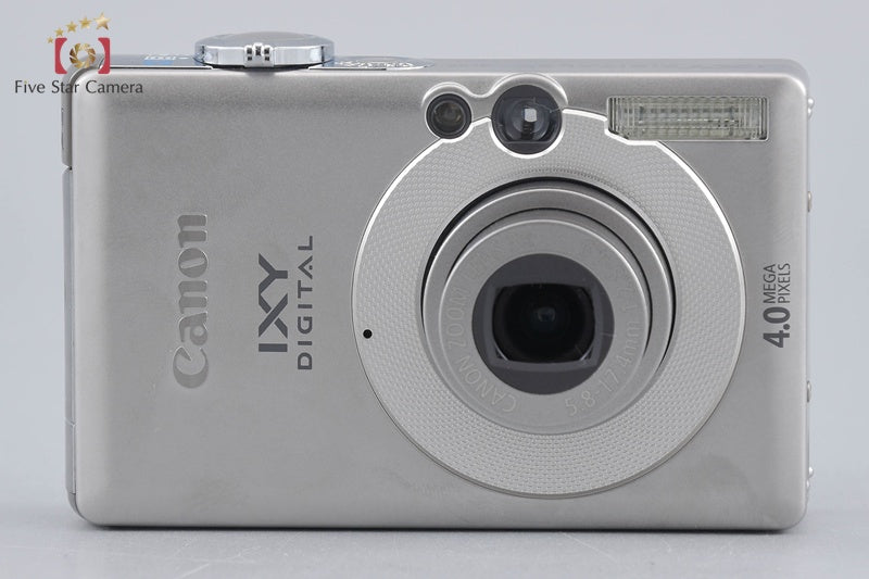 Canon IXY Digital 50 Silver 4.0 MP Digital Camera w/ Box