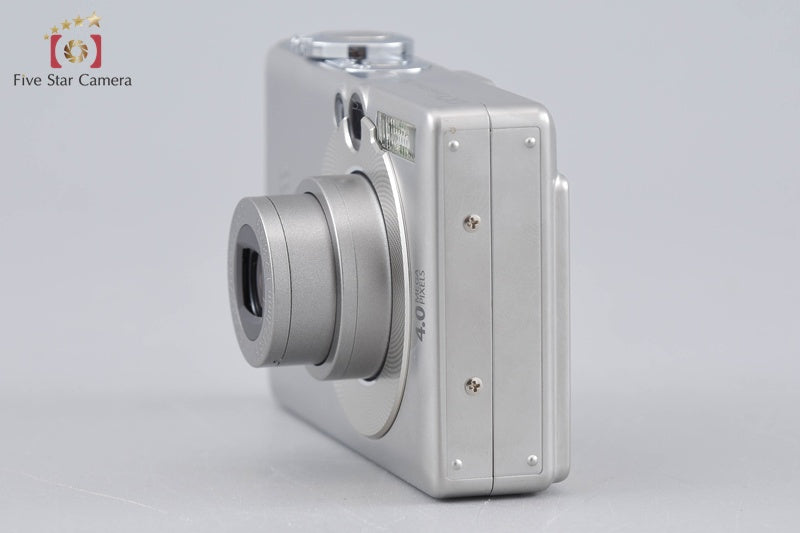 Canon IXY Digital 50 Silver 4.0 MP Digital Camera w/ Box