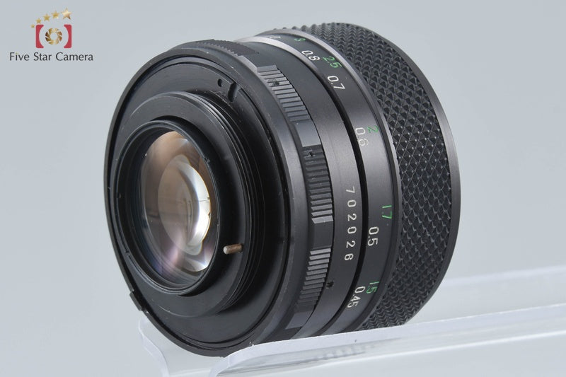 FUJIFILM FUJINON 55mm f/1.8 M42 Mount