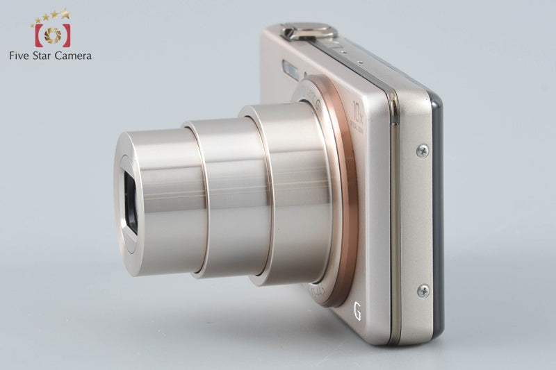 Sony Cyber-Shot DSC-WX200 Gold 18.2 MP Digital Camera [Japanese Language Only]