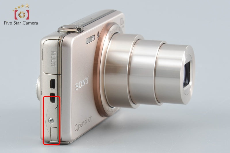 Sony Cyber-Shot DSC-WX200 Gold 18.2 MP Digital Camera [Japanese Language Only]
