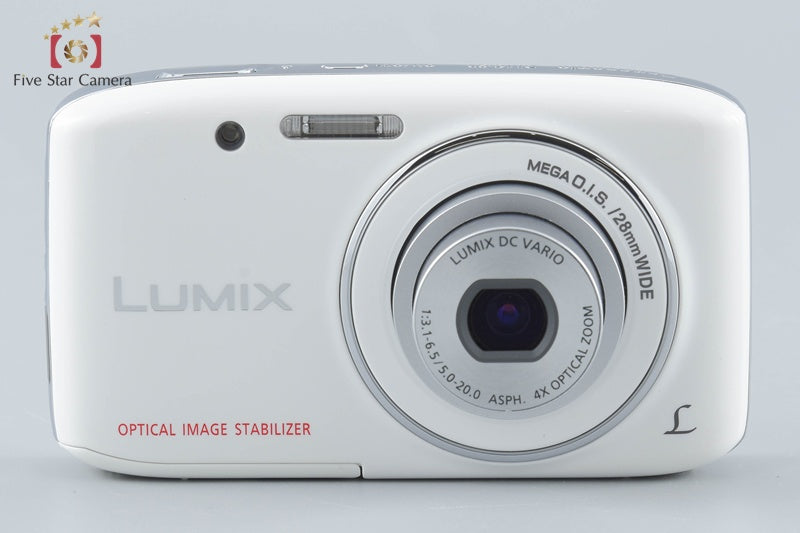 Panasonic LUMIX DMC-S2 White 14.1MP Digital Camera [Japanese Language Only]