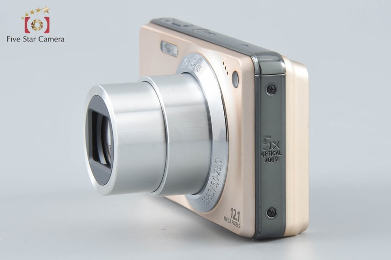 SONY Cyber-shot DSC-W270 Gold 12.1 MP Digital Camera [Japanese Language Only]