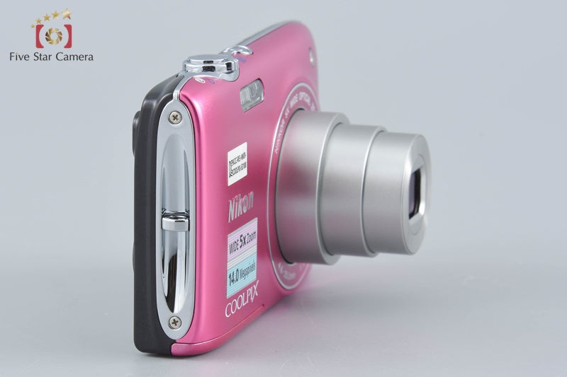 Nikon COOLPIX S3100 Fresh Pink 14.0 MP Digital Camera