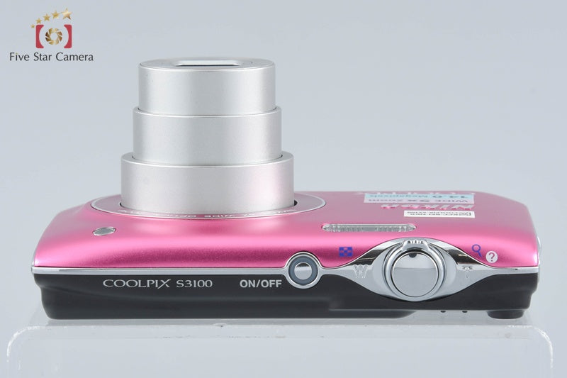 Nikon COOLPIX S3100 Fresh Pink 14.0 MP Digital Camera
