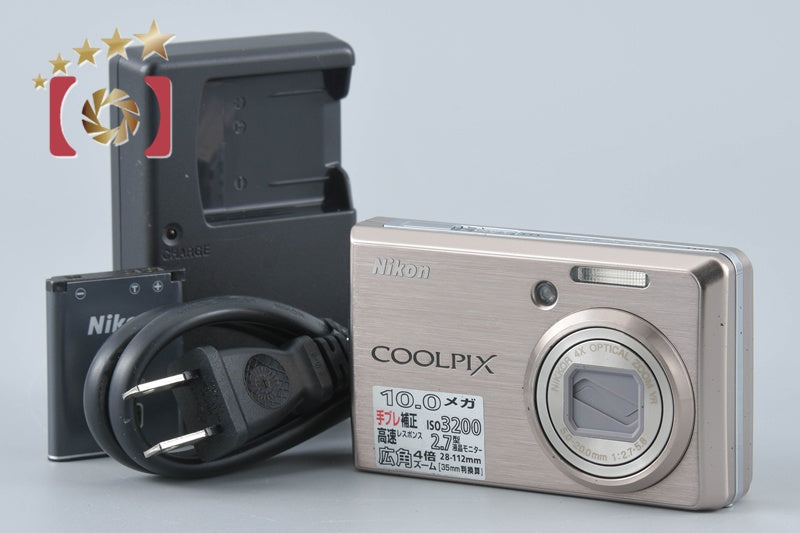 Nikon COOLPIX S600 Pink Gold 10.0 MP Digital Camera