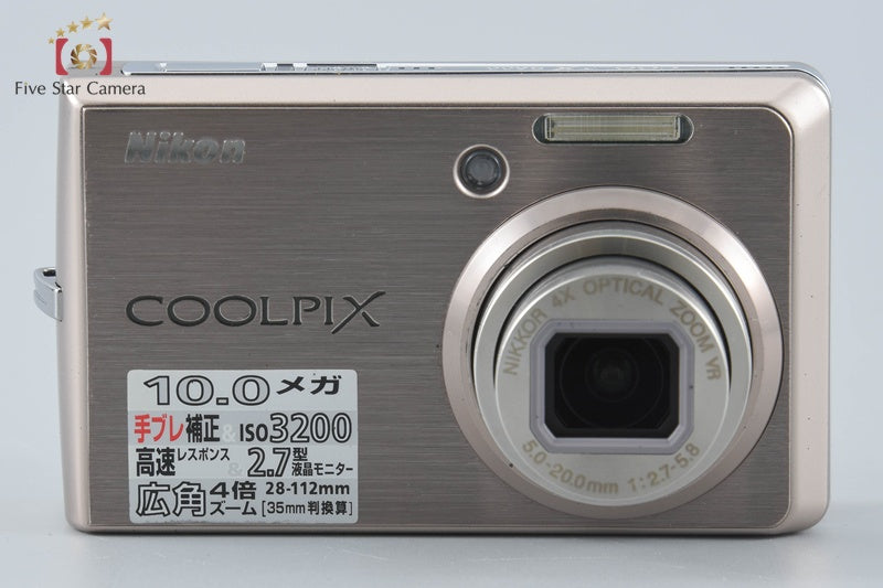 Nikon COOLPIX S600 Pink Gold 10.0 MP Digital Camera