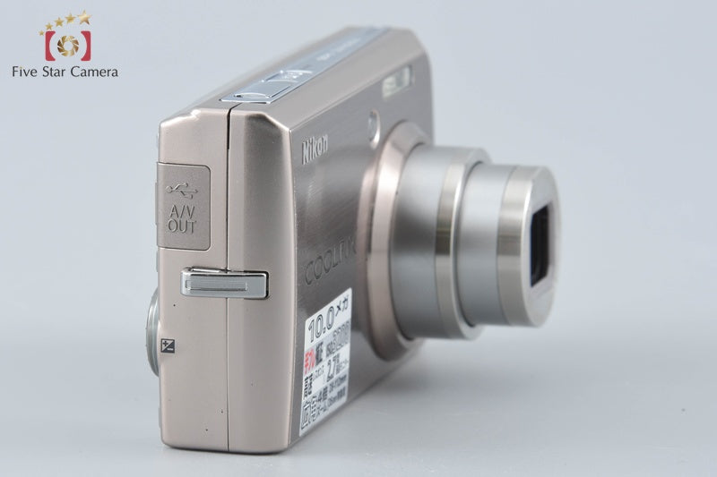 Nikon COOLPIX S600 Pink Gold 10.0 MP Digital Camera