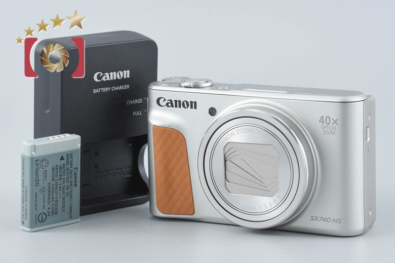Canon PowerShot SX740 HS Silver 20.3 MP Digital Camera