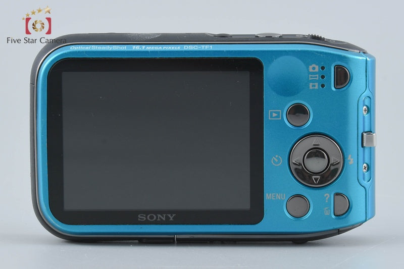 Sony Cyber-Shot DSC-TF1 Blue 16.1 MP Digital Camera [Japanese Language Only]