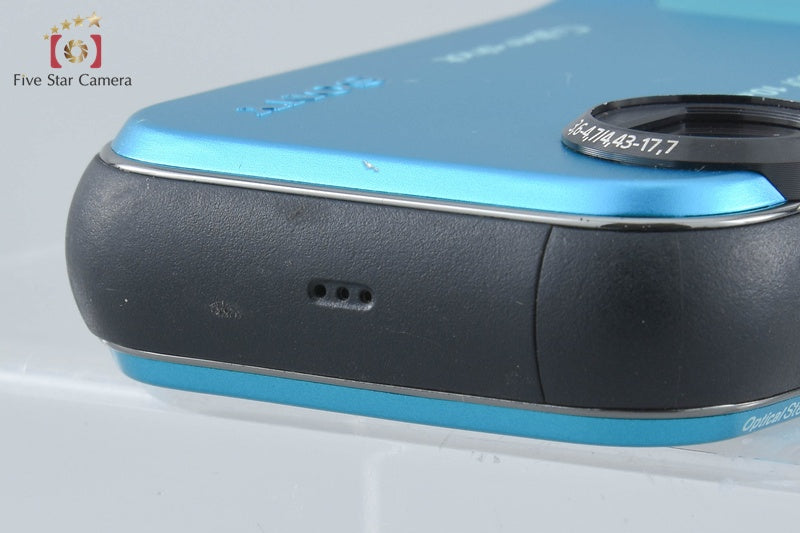 Sony Cyber-Shot DSC-TF1 Blue 16.1 MP Digital Camera [Japanese Language Only]