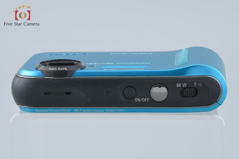 Sony Cyber-Shot DSC-TF1 Blue 16.1 MP Digital Camera [Japanese Language Only]