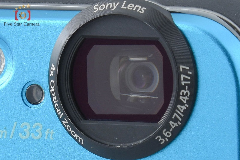 Sony Cyber-Shot DSC-TF1 Blue 16.1 MP Digital Camera [Japanese Language Only]