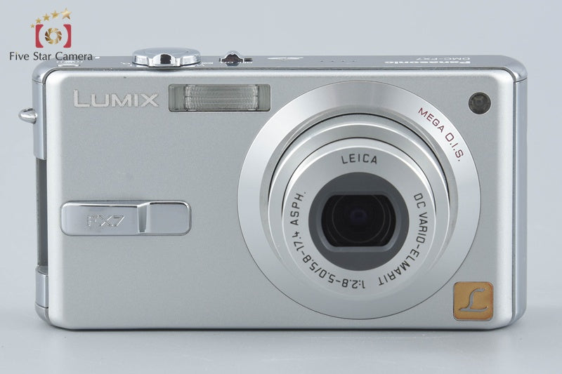 Panasonic LUMIX DMC-FX7 Silky Silver 8.1 MP Digital Camera