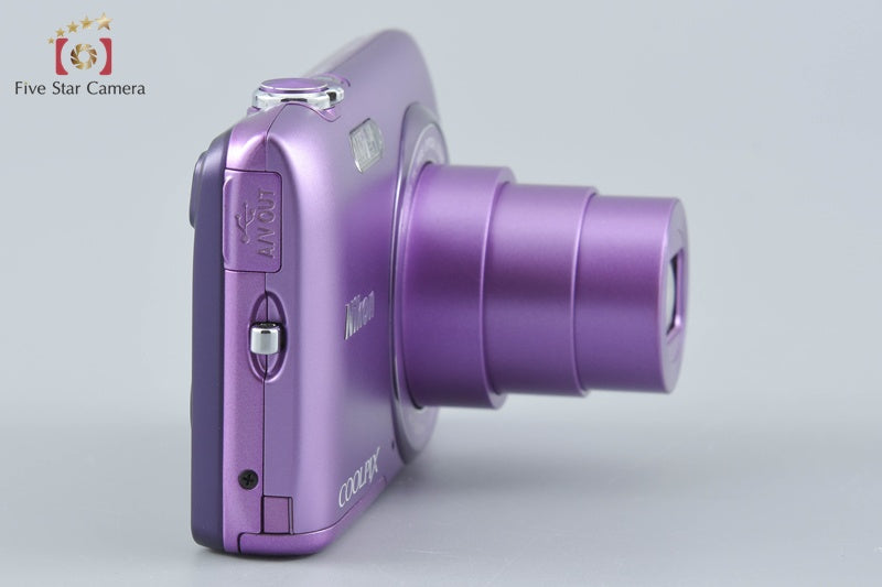 Nikon COOLPIX S3500 Orchid Purple 20.0 MP Digital Camera