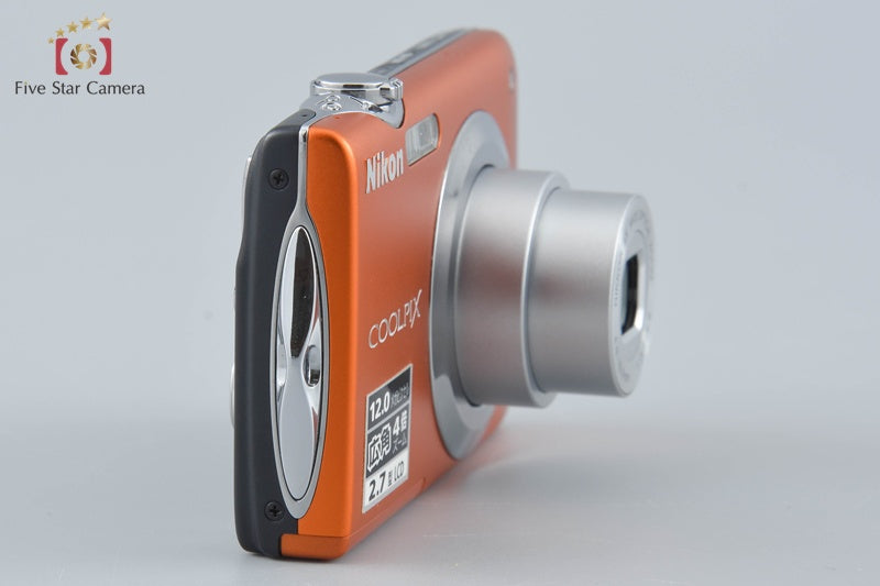 Nikon COOLPIX S3000 Fine Orange 12.0 MP Digital Camera