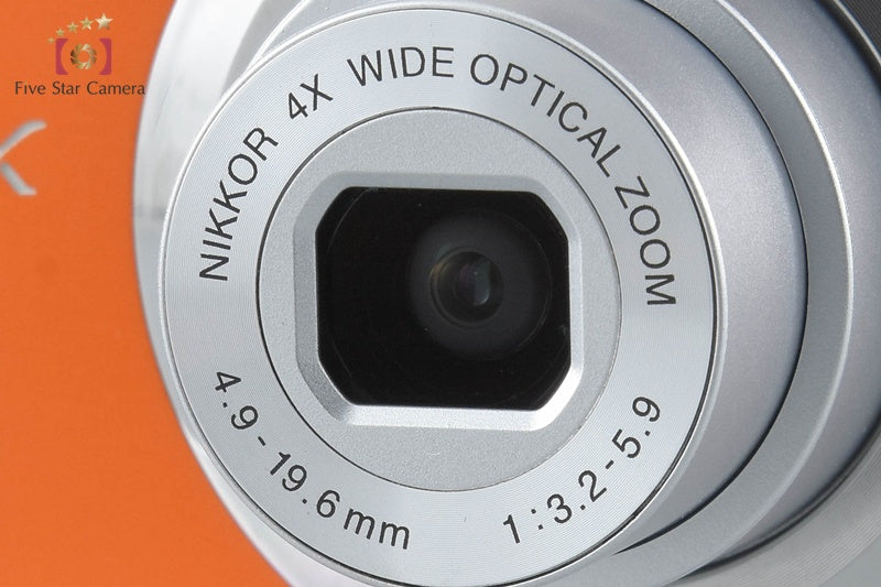 Nikon COOLPIX S3000 Fine Orange 12.0 MP Digital Camera