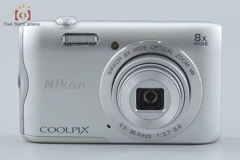 Nikon COOLPIX A300 Silver 20.0 MP Digital Camera
