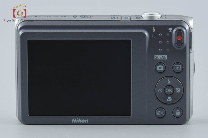 Nikon COOLPIX A300 Silver 20.0 MP Digital Camera