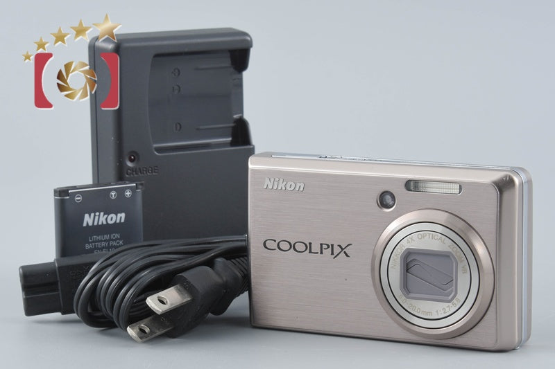 Nikon COOLPIX S600 Pink Gold 10.0 MP Digital Camera