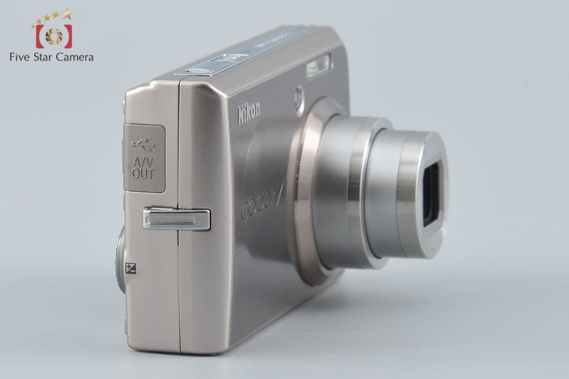 Nikon COOLPIX S600 Pink Gold 10.0 MP Digital Camera