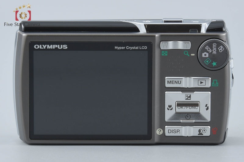 Olympus μ830 Piano Black 8.0 MP Digital Camera w/ Box