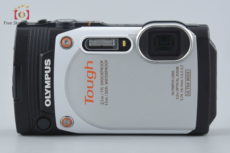 Olympus STYLUS TG-860 Tough White 16.0 MP Digital Camera
