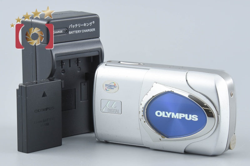 Olympus μ-30 DIGITAL Brilliant Silver 4.0 MP Digital Camera