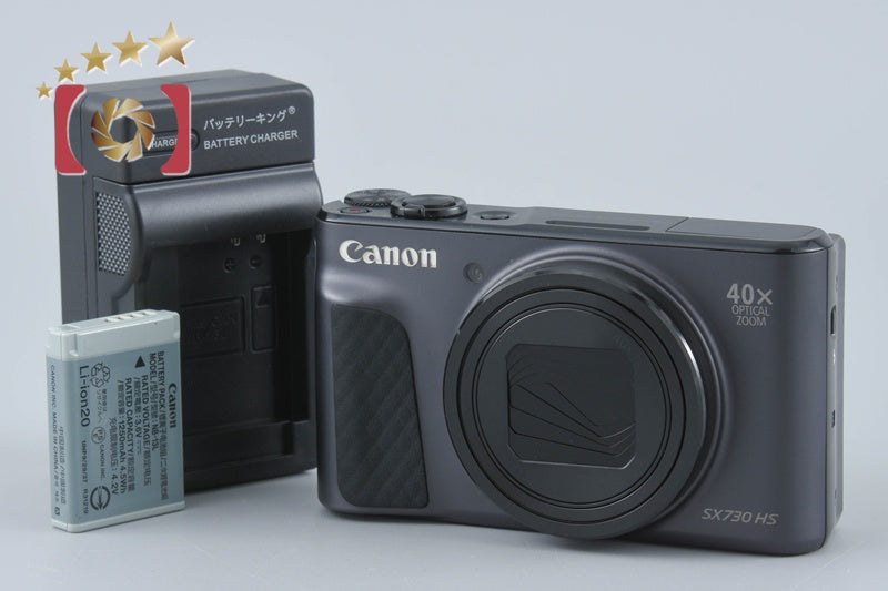 Canon PowerShot SX730 HS Black 20.3 MP Digital Camera