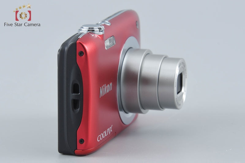 Nikon COOLPIX A100 Red 20.1 MP Digital Camera