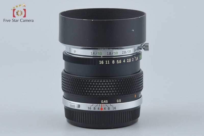 Olympus G.ZUIKO AUTO-S 50mm f/1.4