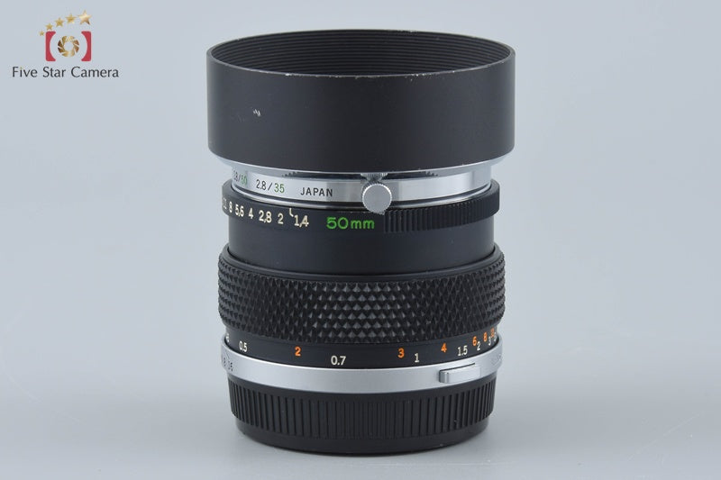 Olympus G.ZUIKO AUTO-S 50mm f/1.4