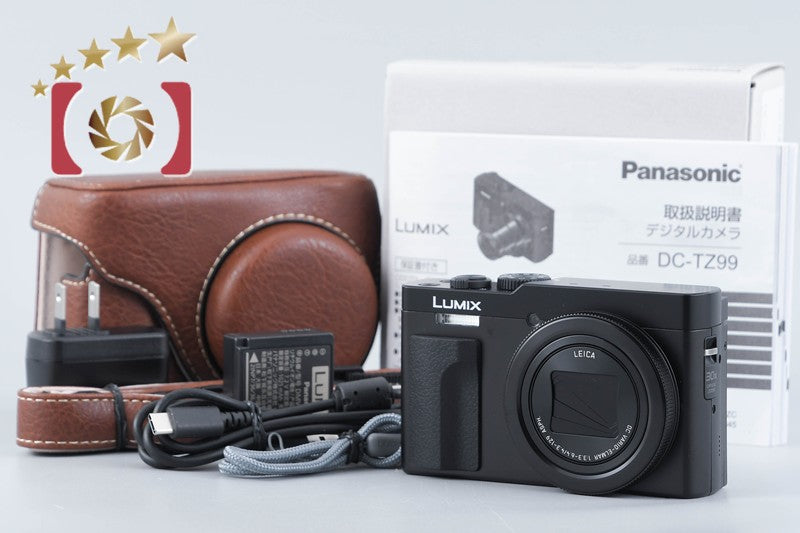 Panasonic LUMIX DC-TZ99 Black 20.3 MP Digital Camera w/ Box from Japan