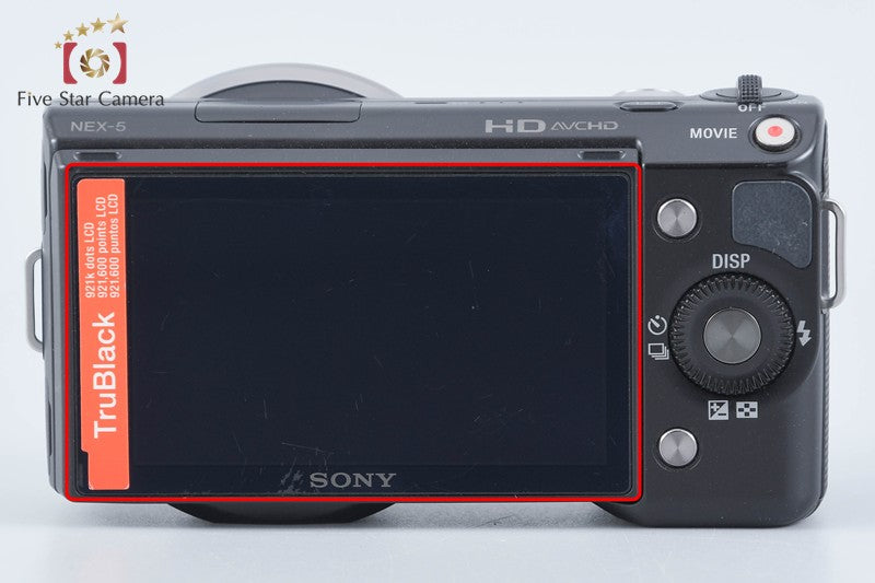 Sony α NEX-5 16.1 MP Digital Camera 18-55 Lens [Multiple Languages] from Japan