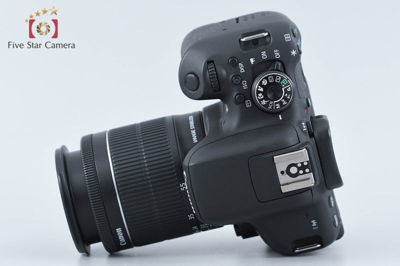 Canon EOS Kiss X8i / Rebel T6i / 750D 24.2 MP DSLR EF-S 18-55 Lens from Japan