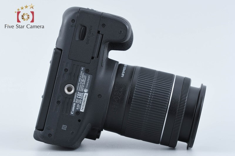 Canon EOS Kiss X8i / Rebel T6i / 750D 24.2 MP DSLR EF-S 18-55 Lens from Japan