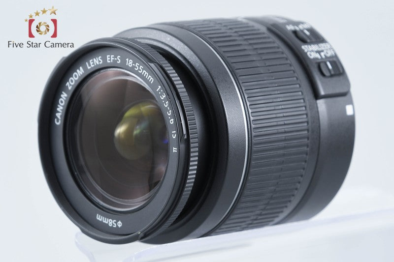 Canon EOS Kiss X50 / Rebel T3 / 1100D Red 12.2 MP 18-55 Lens from Japan