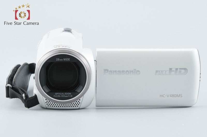 Panasonic HC-V480MS White Digital Hi-Vision Video Camera from Japan