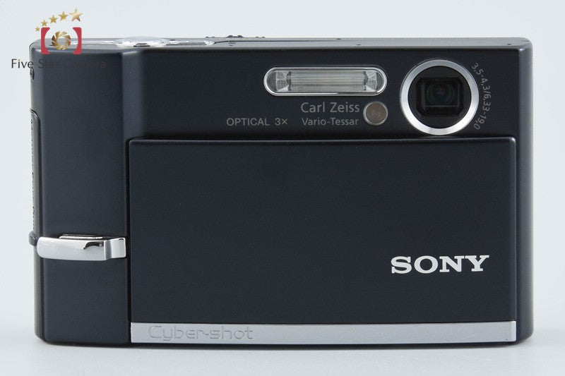SONY Cyber-shot DSC-T50 Black Digital Camera [Japanese Language Only] from Japan