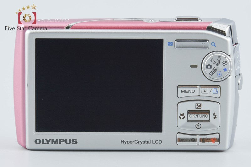 Olympus μ1020 Rose Pink 10.1 MP Digital Camera from Japan