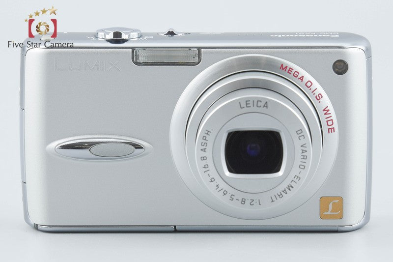 Panasonic LUMIX DMC-FX01 Silky Silver 6.0 MP Digital Camera from Japan